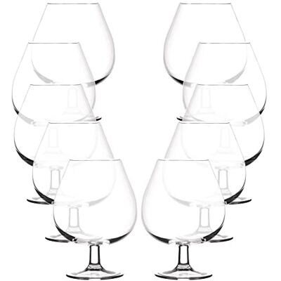 MasterPRO Set mit 10 Brandy-Gläsern, 67 cl, Kollektion Barware MasterPRO Set mit 10 Brandy-Gläsern, 67 cl, Kollektion Barware