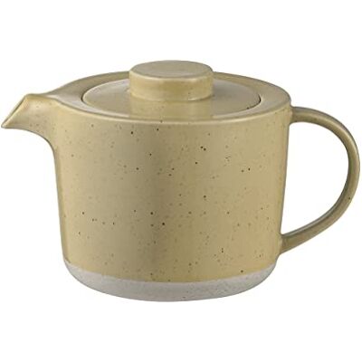 blomus Teekanne SABLO mit Edelstahlfilter 1000 ml Farbe Savannah Steingut handwerklicher Look blomus Teekanne SABLO mit Edelstahlfilter 1000 ml Farbe Savannah Steingut handwerklicher Look