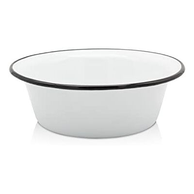 Krüger Haushaltswaren Krüger Emaille Schüssel Weiß Ø 16 cm (0,6 L) Küchenschüssel Für Dips, Snacks & Desserts PFAS-frei Schnitt- & kratzfeste Emaille Spülmaschinengeeignet Geschmacksneutral Krüger Haushaltswaren Krüger Emaille Schüssel Weiß Ø 16 cm (0,6 L) Küchenschüssel Für Dips, Snacks & Desserts PFAS-frei Schnitt- & kratzfeste Emaille Spülmaschinengeeignet Geschmacksneutral