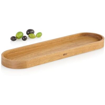 AdHoc ST43 Untersetzer für Diverse Pfeffermühlen oder Salzmühlen POSTO Menage-Tablett auch für Kerzen, zum Servieren von Kaffee, Tee, Milch & Zucker UVM. Akazienholz 35cm x 8,2cm AdHoc ST43 Untersetzer für Diverse Pfeffermühlen oder Salzmühlen POSTO Menage-Tablett auch für Kerzen, zum Servieren von Kaffee, Tee, Milch & Zucker UVM. Akazienholz 35cm x 8,2cm