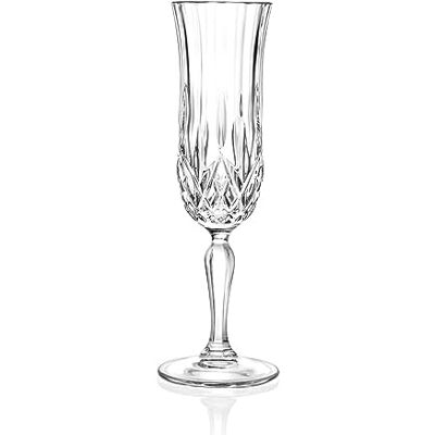 RCR 6 x Kristall Champagner Flten, 13 cl, Made in Italy RCR 6 x Kristall Champagner Flten, 13 cl, Made in Italy