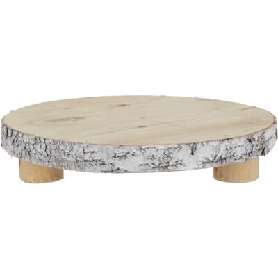 KASANOVA 1 GEFRORENE BIRKE 25X5 CM, Holz, blank, Weiß KASANOVA 1 GEFRORENE BIRKE 25X5 CM, Holz, blank, Weiß