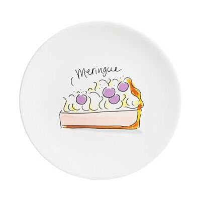 Blond Amsterdam Kuchenteller Baiser, 18cm Keramik, Even Bijkletsen Kollektion, Für Gebäck & Kuchen, Mikrowellengeeignet, Handwäsche empfohlen Blond Amsterdam Kuchenteller Baiser, 18cm Keramik, Even Bijkletsen Kollektion, Für Gebäck & Kuchen, Mikrowellengeeignet, Handwäsche empfohlen