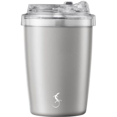 Lurch Isolierbecher Coffee-to-Go mit kratzresistenter Pulverbeschichtung 0,3l Jura Grey Lurch Isolierbecher Coffee-to-Go mit kratzresistenter Pulverbeschichtung 0,3l Jura Grey