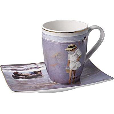 Goebel Künstlertasse Joaquin Sorolla Nach Sonnenuntergang, Tasse mit Untere, Artis Orbis, Fine Bone China, Bunt, 350 ml, 67018031 Goebel Künstlertasse Joaquin Sorolla Nach Sonnenuntergang, Tasse mit Untere, Artis Orbis, Fine Bone China, Bunt, 350 ml, 67018031
