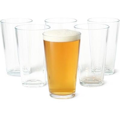Amazon Pint-Gläser, 6-Teiliges Set, 473,2ml, Spülmaschinenfest Amazon Pint-Gläser, 6-Teiliges Set, 473,2ml, Spülmaschinenfest
