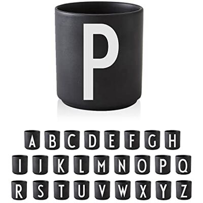 Design Letters Buchstaben Tasse Personalisiert (A-Z) Kaffeebecher Porzellan Schwarz Geburtstagsgeschenk, Personalisierte Geschenke Geschenke für Frauen, Männer Initialen Tasse Teetasse 250Ml Design Letters Buchstaben Tasse Personalisiert (A-Z) Kaffeebecher Porzellan Schwarz Geburtstagsgeschenk, Personalisierte Geschenke Geschenke für Frauen, Männer Initialen Tasse Teetasse 250Ml