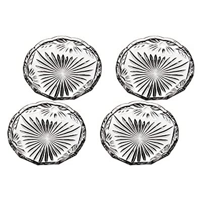 CRISTALICA Teller Kuchenteller Tortenteller aus Bleikristall 4er Set 17cm CRISTALICA Teller Kuchenteller Tortenteller aus Bleikristall 4er Set 17cm