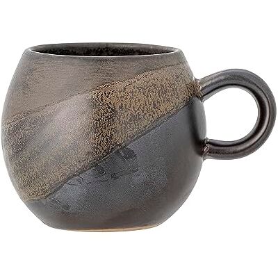 Bloomingville Paula Tasse, Steingut, D9 cm, H8 cm – Perfekt für deinen täglichen Kaffee- oder Teegenuss (Violett/Braun) Bloomingville Paula Tasse, Steingut, D9 cm, H8 cm – Perfekt für deinen täglichen Kaffee- oder Teegenuss (Violett/Braun)