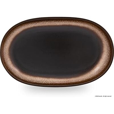 Bunzlauer keramik Servierplatte 27,3x16,8x3,3 cm, Dekor ZACIEK Bunzlauer keramik Servierplatte 27,3x16,8x3,3 cm, Dekor ZACIEK