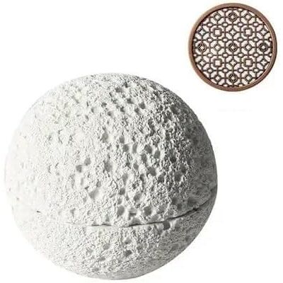 FLFWLASS Planet Bowl Molekulare Küche, Kreativität, Nachahmung Vulkanstein, Kugel, rund, Rauchbecher, weißes Geschirr (weiß, 12 cm) FLFWLASS Planet Bowl Molekulare Küche, Kreativität, Nachahmung Vulkanstein, Kugel, rund, Rauchbecher, weißes Geschirr (weiß, 12 cm)