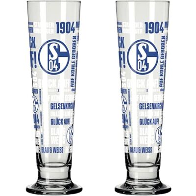 RITZENHOFF 9052001 Bierglas 584 ml Serie FC Schalke 04-1 Stück mit Vereinsdekor Made in Germany RITZENHOFF 9052001 Bierglas 584 ml Serie FC Schalke 04-1 Stück mit Vereinsdekor Made in Germany
