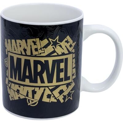 Stor TAZA CERAMICA 325 ML CHANGING COLOR EN CAJA REGALO MARVEL GOLDEN TREASURE Stor TAZA CERAMICA 325 ML CHANGING COLOR EN CAJA REGALO MARVEL GOLDEN TREASURE