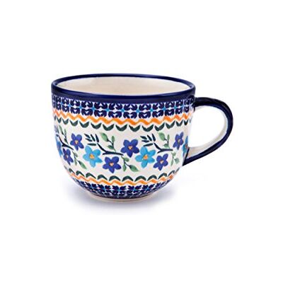 Bunzlauer keramik Original Milchkaffeetasse (Cappuccino-Tasse) 0.35L im Dekor 1154a Bunzlauer keramik Original Milchkaffeetasse (Cappuccino-Tasse) 0.35L im Dekor 1154a