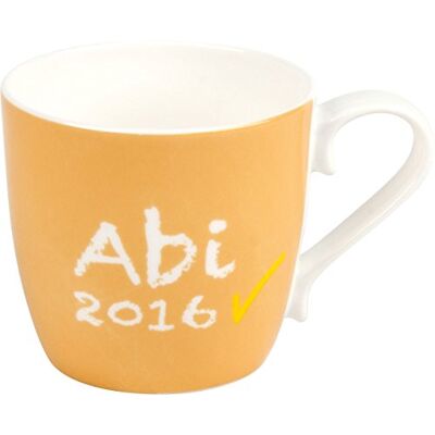 Konitz Becher Tasse Abi Abitur 2016 Größe 415ml (Farbe: aprico / orange) Konitz Becher Tasse Abi Abitur 2016 Größe 415ml (Farbe: aprico / orange)
