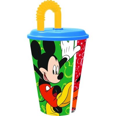 Tataway 430 ml Becher mit Mickey Has Fun Strohhalm: originelles Disney-Design, praktisch, robust und sicher, ideal für Getränke zu Hause, in der Schule oder in der Freizeit. Tataway 430 ml Becher mit Mickey Has Fun Strohhalm: originelles Disney-Design, praktisch, robust und sicher, ideal für Getränke zu Hause, in der Schule oder in der Freizeit.