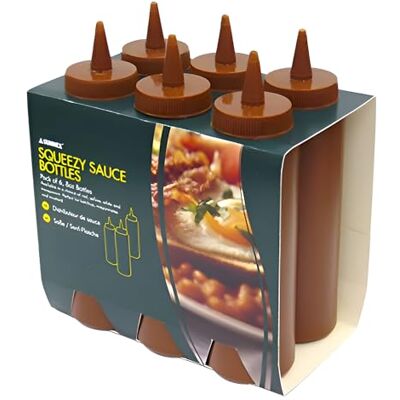 Zodiac Sternzeichen m030166b Sauce Flasche braun 24 Oz (Pack von 6) Zodiac Sternzeichen m030166b Sauce Flasche braun 24 Oz (Pack von 6)