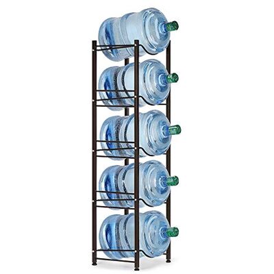 BTY Wasserkühler, Krug, 5 Etagen, Edelstahl, robust, abnehmbar, Wasserflaschen-Aufbewahrungsregal, Organizer für 1,7 l Wasserkrughalter für Zuhause, Büro, Küche, Pausenraum BTY Wasserkühler, Krug, 5 Etagen, Edelstahl, robust, abnehmbar, Wasserflaschen-Aufbewahrungsregal, Organizer für 1,7 l Wasserkrughalter für Zuhause, Büro, Küche, Pausenraum