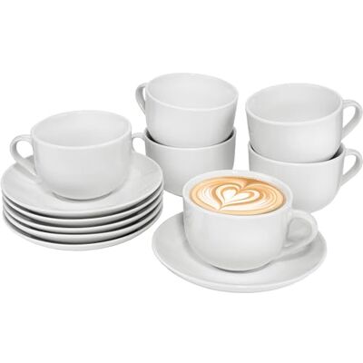 Sänger New Port 12-teiliges Porzellan-Kaffeetassen-Set Sänger New Port 12-teiliges Porzellan-Kaffeetassen-Set
