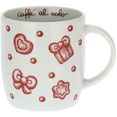 THUN Mug, Mehrfarbig, einzigartig THUN Mug, Mehrfarbig, einzigartig