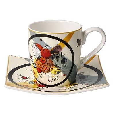 Goebel Kreise im Kreis Espressotasse Artis Orbis Wassily Kandinsky Bunt Fine Bone China 67100031 Goebel Kreise im Kreis Espressotasse Artis Orbis Wassily Kandinsky Bunt Fine Bone China 67100031