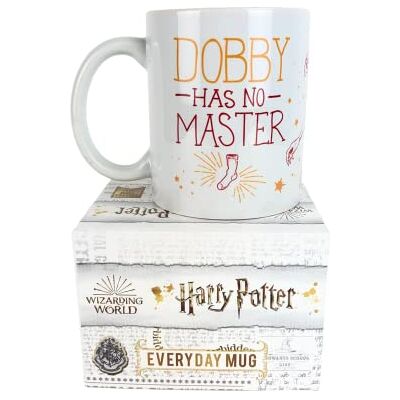 Pyramid HARRY POTTER Kaffeetasse (Dobby Design) 315 ml Keramikbecher Offizielles Lizenzprodukt Pyramid HARRY POTTER Kaffeetasse (Dobby Design) 315 ml Keramikbecher Offizielles Lizenzprodukt
