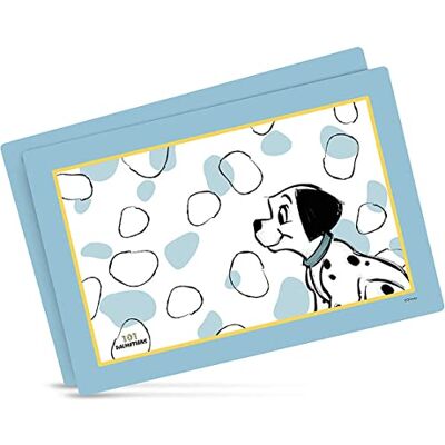 Egan Disney Tischset aus der Kollektion La Carica dei 101. Gegenstand aus Polypropylen Farbe Hellblau. Größe: 45 x 30 cm. Die Referenz ist: 227014 Egan Disney Tischset aus der Kollektion La Carica dei 101. Gegenstand aus Polypropylen Farbe Hellblau. Größe: 45 x 30 cm. Die Referenz ist: 227014