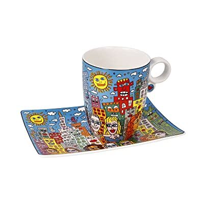 Goebel Künstlertasse James Rizzi Summer in the City Pop Art Goebel Künstlertasse James Rizzi Summer in the City Pop Art