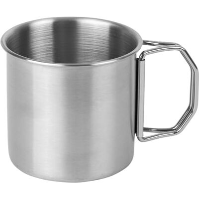 Cao Tasse, Edelstahl, mit klappbaren Griffen, 250 ml Cao Tasse, Edelstahl, mit klappbaren Griffen, 250 ml