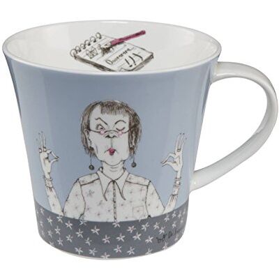 Goebel Immer mit der Ruhe Künstlerbecher Barbara Freundlieb aus Fine Bone China 0,35L, Maße: 13,5cm x 10,5cm x 9,5cm, 27-000-05-1 Goebel Immer mit der Ruhe Künstlerbecher Barbara Freundlieb aus Fine Bone China 0,35L, Maße: 13,5cm x 10,5cm x 9,5cm, 27-000-05-1