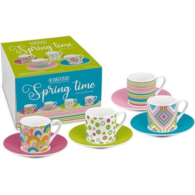 Konitz KÖNITZ 4er Espressoset im Geschenkkarton Spring Konitz KÖNITZ 4er Espressoset im Geschenkkarton Spring