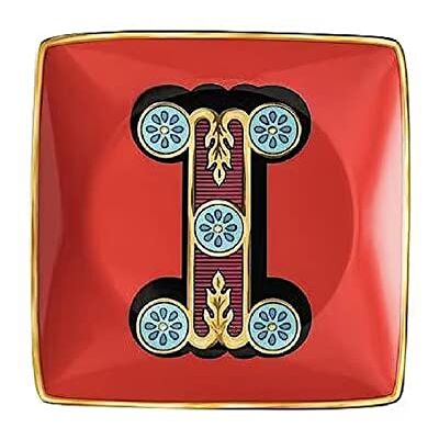Versace by Rosenthal Schale, Teller, Schälchen Holiday Alphabet I 12 x 12 cm Porzellan Versace by Rosenthal Schale, Teller, Schälchen Holiday Alphabet I 12 x 12 cm Porzellan
