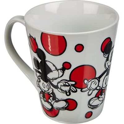 Disney Egan Mug, Porzellan, Mickey mit Punkten, PWM21/1TC Disney Egan Mug, Porzellan, Mickey mit Punkten, PWM21/1TC