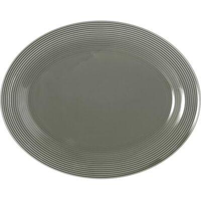Seltmann Weiden - Beat Oval - Perlgrau - 35x28 cm - Servierplatte Seltmann Weiden - Beat Oval - Perlgrau - 35x28 cm - Servierplatte