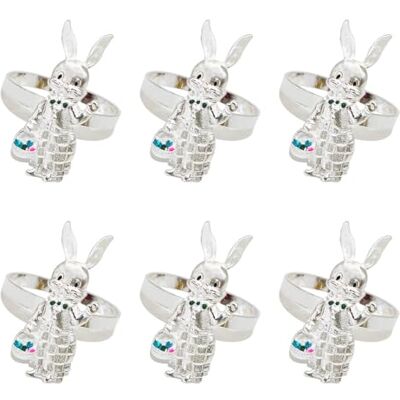 Hrtyvhin 6pieces Metal Easters Kaninchen Serviettenhalter Form Form Darmhalter Für Und Besonderes Ereignis Hrtyvhin 6pieces Metal Easters Kaninchen Serviettenhalter Form Form Darmhalter Für Und Besonderes Ereignis