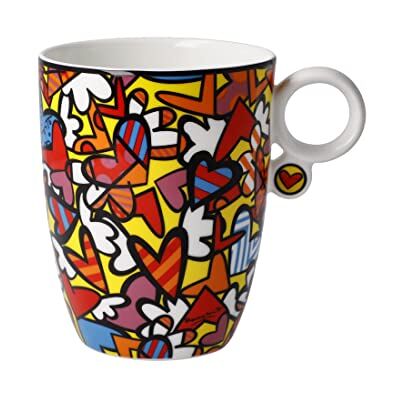 GOEBEL Britto Tasse - Bunt, 13x11cm - Porzellan Pop Art GOEBEL Britto Tasse - Bunt, 13x11cm - Porzellan Pop Art