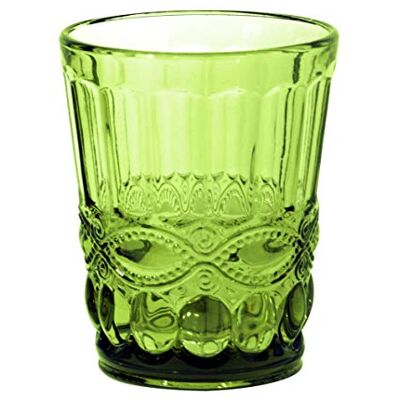 Tognana 6er Set Wasserglas SOLANGE, olive, 265 ml., mundgeblasen von Tognana 6er Set Wasserglas SOLANGE, olive, 265 ml., mundgeblasen von