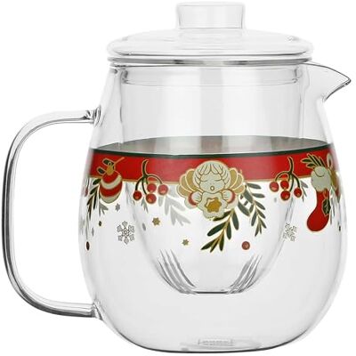 THUN Teekanne aus Glas Weihnachtsüberraschungen THUN Teekanne aus Glas Weihnachtsüberraschungen