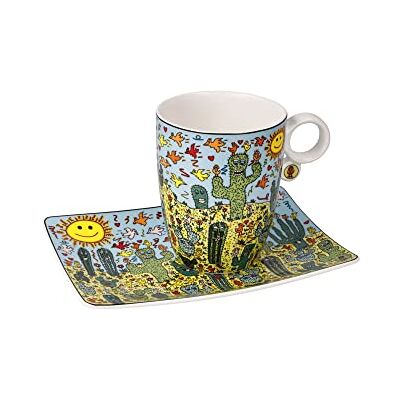 Goebel Künstlertasse James Rizzi Desert Life Pop Art Goebel Künstlertasse James Rizzi Desert Life Pop Art