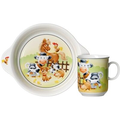 Ritzenhoff & Breker Kindergeschirr-Set Hoftiere, 2-teilig Ritzenhoff & Breker Kindergeschirr-Set Hoftiere, 2-teilig