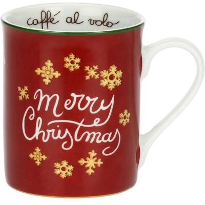 THUN Roter Porzellanbecher Weihnachtsüberraschungen THUN Roter Porzellanbecher Weihnachtsüberraschungen