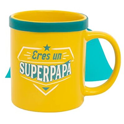 Mr. Wonderful Tasse Umhang Du bist ein Superpapa Mr. Wonderful Tasse Umhang Du bist ein Superpapa