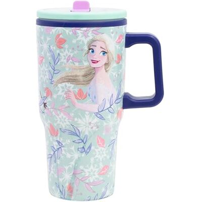 Stor Cool Easy Doppelwandige Tasse mit Sipper 640 ml Frozen Snow Tale Stor Cool Easy Doppelwandige Tasse mit Sipper 640 ml Frozen Snow Tale