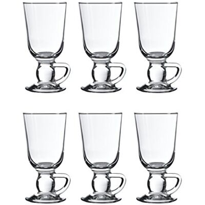 Pasabahce 44109 Irish Coffee, Punsch, Glühwein, Heiße Schokolade Gläser, 280 ml, 6er-Set Pasabahce 44109 Irish Coffee, Punsch, Glühwein, Heiße Schokolade Gläser, 280 ml, 6er-Set