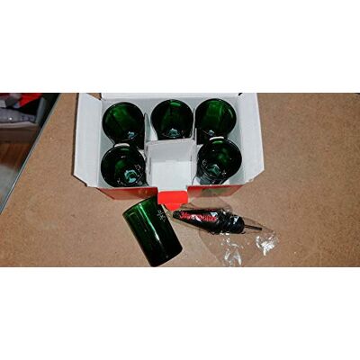 BLUE HAWAI Set mit 6 Gläsern, 2 cl, Jager, Grün, + 1 Ausgießer BLUE HAWAI Set mit 6 Gläsern, 2 cl, Jager, Grün, + 1 Ausgießer