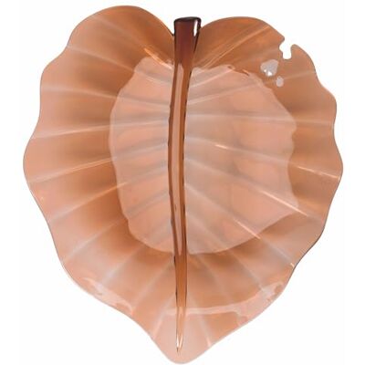 Tivoli Teller Blatt l. 28 cm, Bernstein, La Cucina Tivoli Teller Blatt l. 28 cm, Bernstein, La Cucina