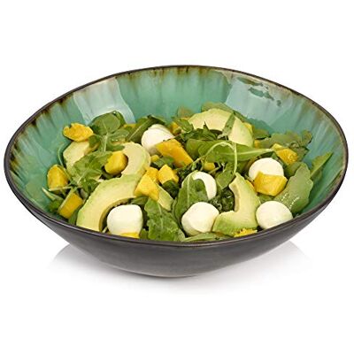 Sänger Palm Beach Salatschale Set - Türkis Vintage Sänger Palm Beach Salatschale Set - Türkis Vintage