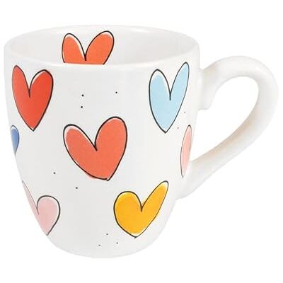 Blond Amsterdam Mini-Becher Meant To Be, 200ml Keramik, Herzmotiv, Valentinstagsgeschenk, Mikrowellengeeignet, Handwäsche empfohlen Blond Amsterdam Mini-Becher Meant To Be, 200ml Keramik, Herzmotiv, Valentinstagsgeschenk, Mikrowellengeeignet, Handwäsche empfohlen