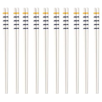 BDMRY Porzellan Essstäbchen-Geschenksets mit Etui, Keramik wiederverwendbar D 10 Paar spülmaschinenfest, rutschfest, chinesische und japanische Spülmaschinen-feste Keramik-Edelstäbchen, asiatisches BDMRY Porzellan Essstäbchen-Geschenksets mit Etui, Keramik wiederverwendbar D 10 Paar spülmaschinenfest, rutschfest, chinesische und japanische Spülmaschinen-feste Keramik-Edelstäbchen, asiatisches
