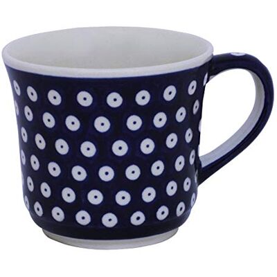 Bunzlauer keramik sehr großer 500 ml Jumbo Kaffeebecher/Teetasse – Ø 11 cm, leicht geschwungene Silhouette, 10 cm hoch (Dekor 42) Bunzlauer keramik sehr großer 500 ml Jumbo Kaffeebecher/Teetasse – Ø 11 cm, leicht geschwungene Silhouette, 10 cm hoch (Dekor 42)
